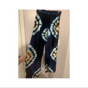 Tie Dye Velvet Pants Earthbound